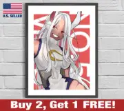 My Hero Academia Mirko Miruko Poster 18" x 24" Anime Print MHA Usagiyama Rumi