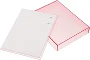 DONFAMDS Acrylic Eyelash Storage Organizer Reusable Convenient Container for False Eyelashes Easy Open Design for Clean and Organized Lash Storage for Women