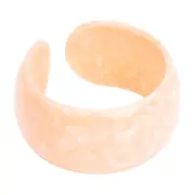 Annabel Trends Tamed Cuff Bangles Women Wristband Accessory 7x3cm Pink Pearl