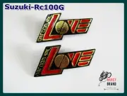 Fit Suzuki RC100G Side Cover Emblem **nan1804**