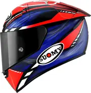 Suomy SR-GP On Board, full face helmet , color: Dark Blue/Neon-Red/White , size: L
