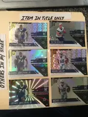2018 unparalleled refractor rc michael gallup cowboys invest