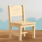 1 x Solid Wood Kids Chair–Durable Toddler Chair for Playroom,Learning,and Crafts