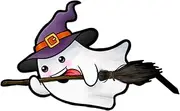 CANIGHT Lighted Halloween Ghost Stake Yard Decorative Sign Acrylic Garden Stake Outdoor Halloween Decor Party Decoration