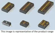 Nidec Copal Electronics DIP SWITCHES 5Pcs 100mA 6PST PCB Mount, Slide Actuator