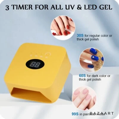 Mail Dryer Hizek Professional UV LED Mail Lamp With Infrared Sensor, Led Sensor