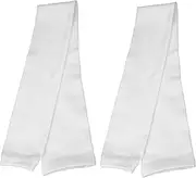 [GOOHOCHY] 1 Pair Rugby Socks Calf Rugby Sleeve Football Sleeves for Legs Calf Sleeve Basketball Calf Socks Football Socks Leg Sleeve Men and Women Pile of Socks Polyester White Breathable