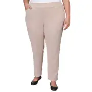 Alfred Dunner St. Moritz Knit Corduroy Pull On Pants Plus 42803UI