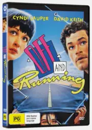 OFF AND RUNNING DVD 1991 NEW Region 4 Cyndi Lauper, David Keith Comedy Thriller