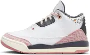 [Nike] Jordan 3 Retro red Stardust Little Kids Shoes