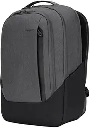 Targus Cypress Hero Backpack with EcoSmart Designed for Business Traveler and School fit up to 15.6-Inch Laptop/Notebook, Gray (TBB58602GL), Gray, 15.6", Backpack