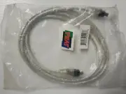 Syba SY-CAB-F4 FireWire 1394a 4-Pin x 4-Pin Cable (1.8 Meter) 4-pin to 4-pin