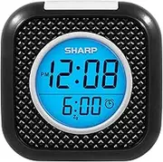 Sharp Vibrating Pillow Alarm Clock - Black