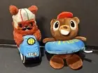 Bark Box Buona Squirrela Squirrel Squeaky Lil Bucky Crinkle Plush Dog Toy