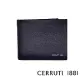 【Cerruti 1881】限量2折 義大利頂級小牛皮8卡短夾 全新專櫃展示品(黑色 CEPU05399M)