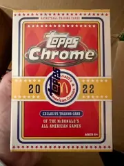 2022 Topps Chrome McDonald's All American Games Basketball (10) Blaster Boxes