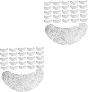 Healeved 2sets Lash Extension Eyelash Pads for Eye Makeup Tape Easy Peel off Wide Application 100pcs*2