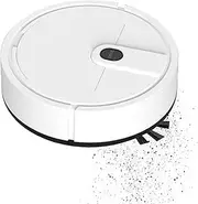 Zqkimzi Robot Vacuum Cleaner, Robot Mop Cleaner for Cafe Use, Robotic Vacuum Cleaner Tile Floors, Self-Charging Robot Vacuum Cleaner, Wet and Dry Robot Vacuum Cleaner, Robot Vacuum Mop Combo for Home