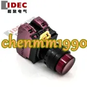 1PC NEW IDEC Red button switch with light YW1L-M2E02QM3R YW-DE YE-E012B #YM