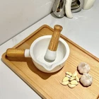 Manual Hand-held Mashing Jar Seasoning Powder Grinding Set Capsicum