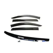 Bonnet Protector + Weathershields for Mitsubishi Triton MN ML 2006-2014