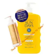 Australia's Best SPF 50+ Sunscreen Lotion 400ml + Moisturiser RRP $96