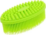 TOYANDONA Baby Bath Brush Newborn Silicone Scrubber Infant Toddler Boys and Girls Scalp Massage Comb for Cleaning Cradle Cap