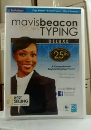 Mavis Beacon Teaches Typing Deluxe PC (#1 Selling) 325 Lessons + Bonus Facebook Connect Software