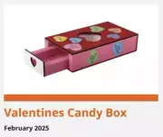 Home Depot Valentines Candy Box Kids Workshop Kit Pin Included February 2025 NEW