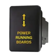 POWER RUNNING BOARDS 9C98O Push switch 12V OEM type For Toyota RAV4 Tacoma amber (for: Toyota)