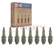8 pc Champion Copper Plus Spark Plugs for 1954 Fargo FC1C Pickup 4.0L V8 mg