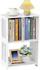 3 Tier Side Table Furniture End Accent Nightstand Display Rack Shelf White Small