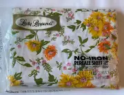 Vintage Lady Pepperell Twin Fitted Floral Sheet no-iron 39 x 75