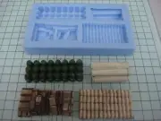 DT18 Detailing Pipes and Crates - For Model Railway Scenery