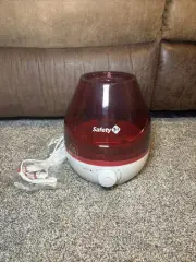 Safety 1st Kids/Baby 360° Cool Mist Ultrasonic Humidifier, Red