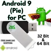Android Pie x86 9.0 for PC Boot FAST USB Linux Install Live 32 Bit and 64 Bit