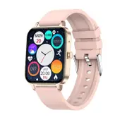 Catzon MX7 Smart Watch with Music Call Heart Rate Monitor Temperature Measurement Step Tracker-RoseGold