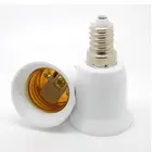 5PCS E14 to E27 Base Screw LED Light Lamp Bulb holder Adapter Socket Converter x