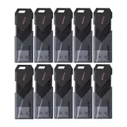 Kingston 64GB DataTraveler Exodia Onyx USB Flash Drive Matte Black 10 Pack
