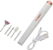 Beavorty 1 set High Speed Electric Nail Drill Portable Manicure Pedicure Tool with Bits Speed for Efficient Nail Care for Home Travel Use