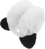 [Ipetboom] Cute Plush Earmuff Panda Toy Fleece Ear Warmer for Boys and Girls Winter Outdoor Accessories Soft Comfortable Earmuffs for Children Multipurpose Headband