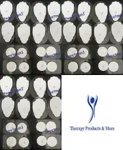 REPLACEMENT ELECTRODE PADS (24 LG, 24 SM) FOR DIGITAL MASSAGER AND TENS MACHINE