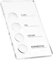 HAKIDZEL Small Eyelash Grafting Acrylic Lash Pallets Easy to Use Lash Extension Board