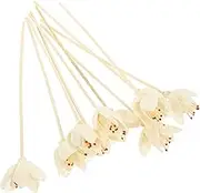10Pcs Flower Aroma Diffuser Sticks Artificial Fragrance Sticks for Home Office Yoga Rooms Air Freshening Accessory for Any Space