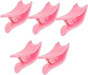 ARTSEWPLY 5Pcs Eyelash Applicator Tool Wear Resistant Eyelash Tweezers for False Lashes Lightweight and Portable for Easy Makeup Application for Women