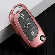 TPU Car Folding Flip Key Case, for Peugeot for Citroen C1 C2 C3 C4 C5 for DS 3 4 5 6 DS3 DS4 DS5 DS6 Cover Shell Bag Protector