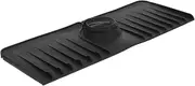 HOMOCONO Silicone Splash Guard Mat Slip Water Absorbing Tray for Kitchen Bathroom Sink Splash Control Versatile Fit Essential Sink Accessory