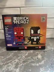 Lego Brick Headz 2017 SDCC Exclusive Spider-man And Venom 41497