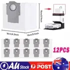 12Pack Dust Bag for Roborock S8+ S8 Pro Ultra,S7 MaxV Ultra,Q7+, Q7 Max+ ,Q5+ AU