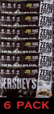 Hershey's ZERO SUGAR Milk Chocolate Baking Chips 8 oz Bag - 6 PACK